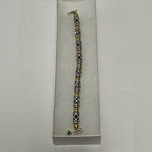 Brighton gold and silver bracelet